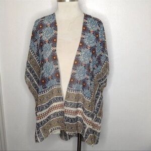 NWT size 3xl Live 4 Truth Floral Patterned open front Kimono